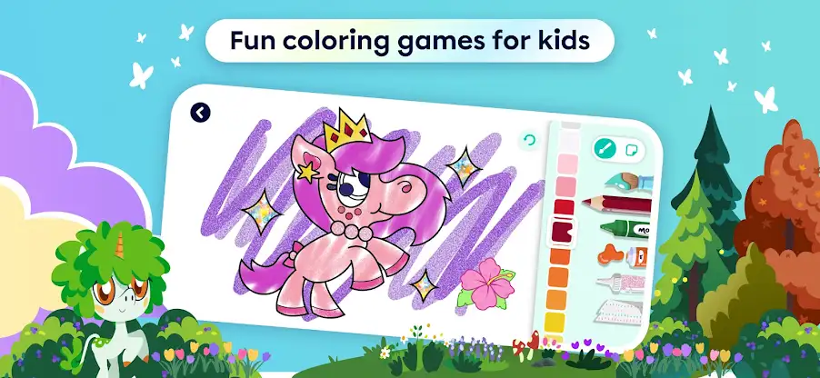 Moshi Color with Fluttercup screenshot 2