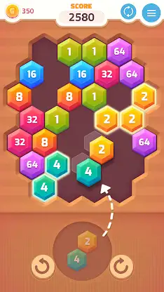 Merge Puzzle: Number Games screenshot 2