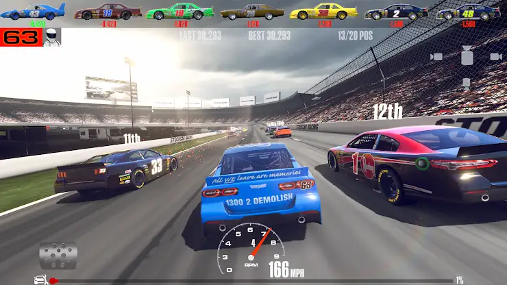 Stock Car Racing screenshot 1