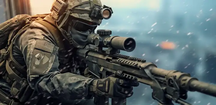 War Sniper: FPS Shooting Game — Android game banner