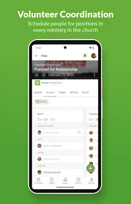 Planning Center Services screenshot 2