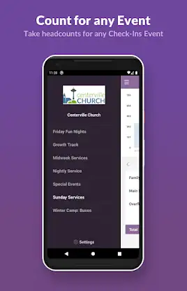 Planning Center Headcounts screenshot 5