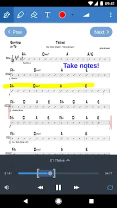 Planning Center Music Stand screenshot 2