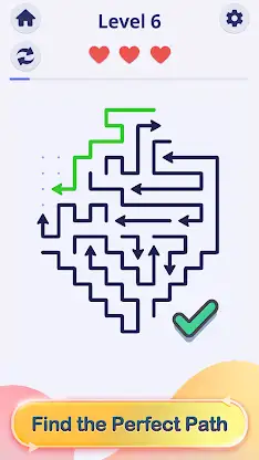Arrow Winding: Path Puzzle screenshot 2