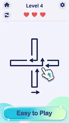 Arrow Winding: Path Puzzle screenshot 1