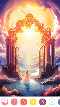 Fantasy Color-Color by Number screenshot 2