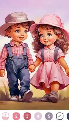 Love Color - Paint By Number screenshot 1