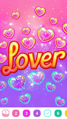 Love Color - Paint By Number screenshot 2