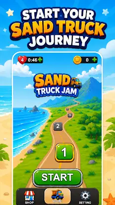 Sand Truck Jam screenshot 1
