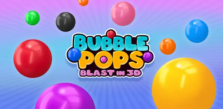 Bubble Pops : Blast in 3D — Android game banner