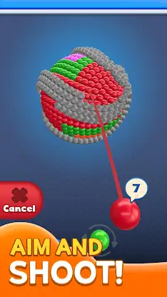 Bubble Pops : Blast in 3D screenshot 1