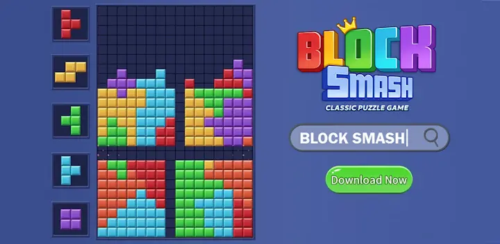 Block Puzzle: Block Smash Game — Android game banner