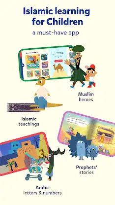 Miraj: Islamic Stories & Games screenshot 1