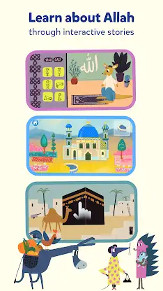 Miraj: Islamic Stories & Games screenshot 2