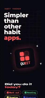 Qubit: Habit Tracker screenshot 1
