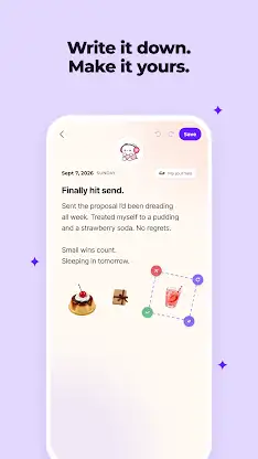 Miuu Note: Cute Diary Journal screenshot 2