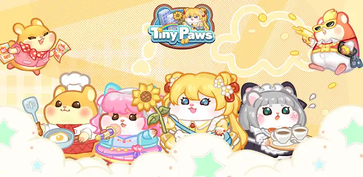 Tiny Paws: Cute Idle Tycoon — Android game banner