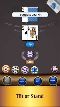 Blackjack Card Game screenshot 3