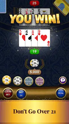 Blackjack Card Game screenshot 2