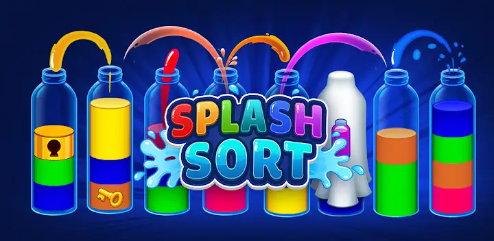 Splash Sort: Color Puzzle — Android game banner