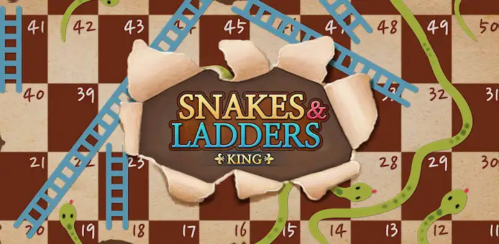 Snakes & Ladders King — Android game banner