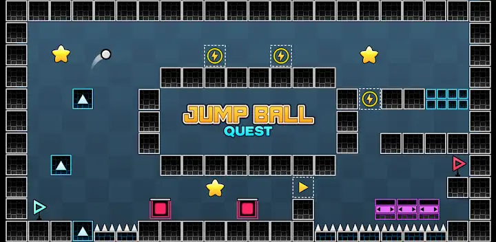 Jump Ball Quest — Android game banner