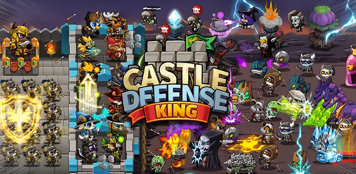Castle Defense King — Android game banner