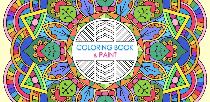 Coloring book & Paint — Android game banner