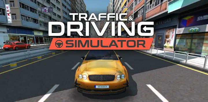 Traffic and Driving Simulator — Android game banner
