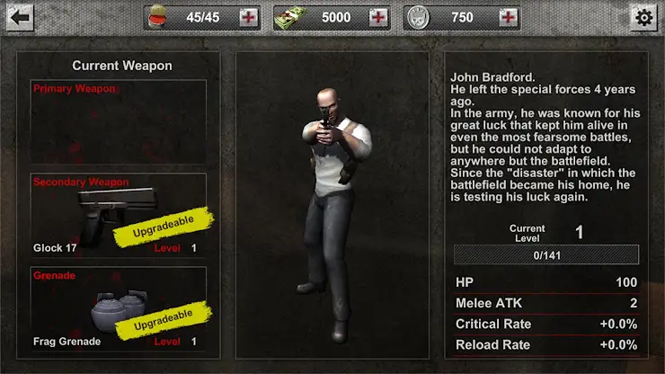 Zombie Hunter Frontier screenshot 4
