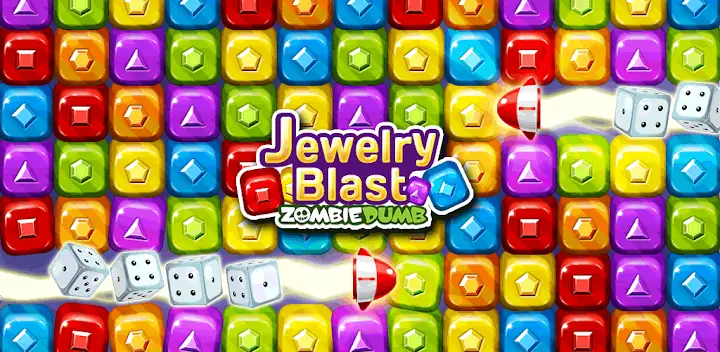 Jewelry Blast : ZOMBIE DUMB — Android game banner