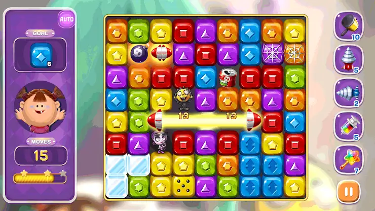 Jewelry Blast : ZOMBIE DUMB screenshot 1