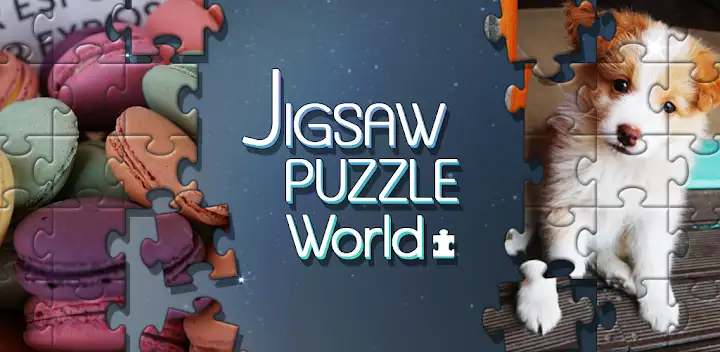 Jigsaw Puzzle World — Android game banner