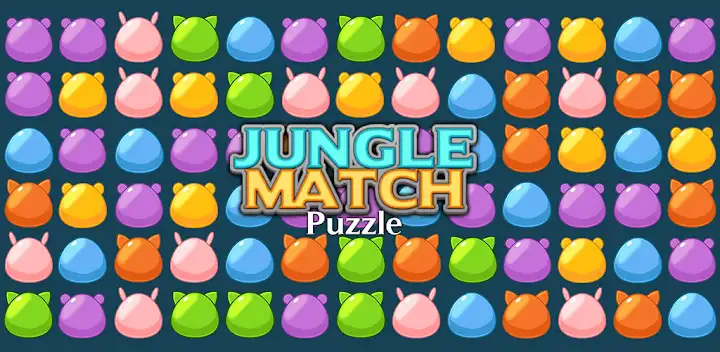 Jungle Match Puzzle — Android game banner