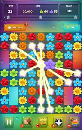 Flower Match Puzzle screenshot 8