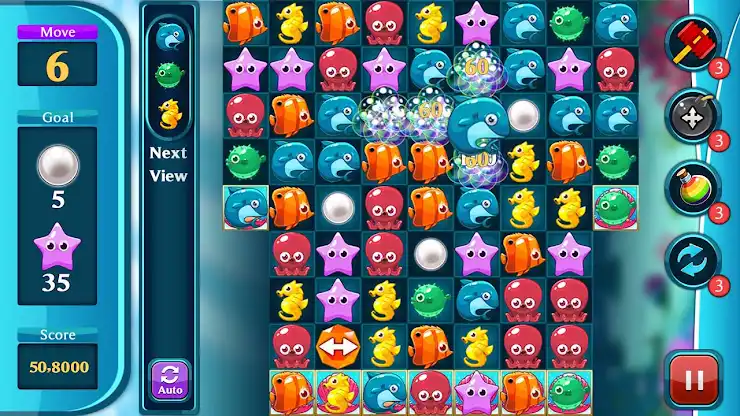 Ocean Match Puzzle screenshot 2
