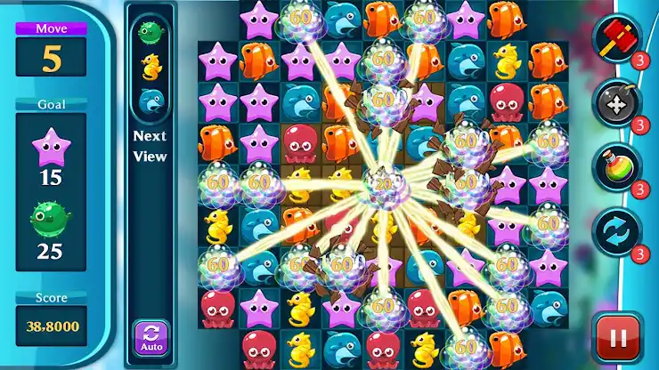 Ocean Match Puzzle screenshot 1