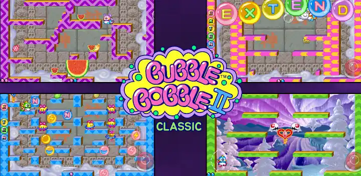 Bubble Bobble 2 classic — Android game banner