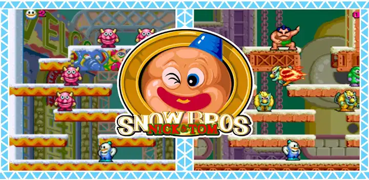 SNOW BROS. classic — Android game banner