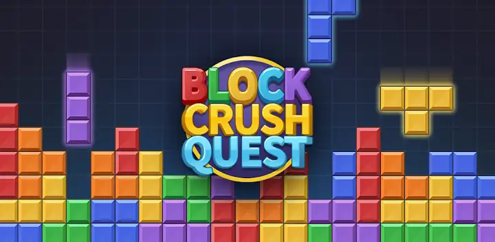 Block Crush Quest — Android game banner