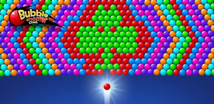 Bubble Shooter Clash — Android game banner