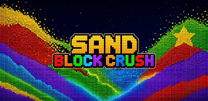 Sand Block Crush — Android game banner