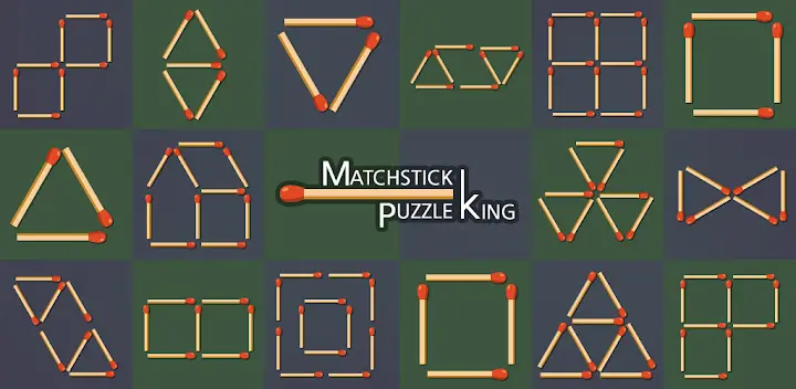 Matchstick Puzzle King — Android game banner