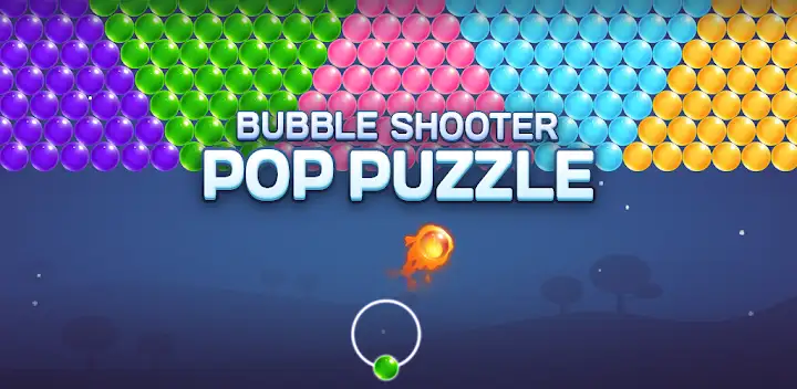 Bubble Shooter Pop Puzzle — Android game banner