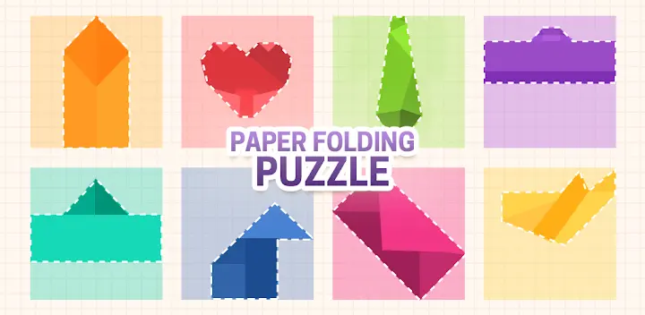 Paper Folding Puzzle — Android game banner