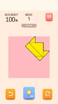 Paper Folding Puzzle screenshot 5