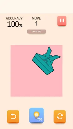Paper Folding Puzzle screenshot 8