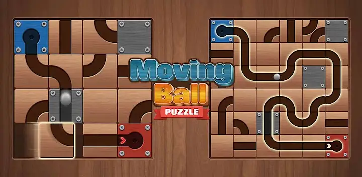 Moving Ball Puzzle — Android game banner