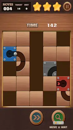 Moving Ball Puzzle screenshot 4