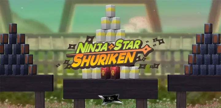 Ninja Star Shuriken — Android game banner
